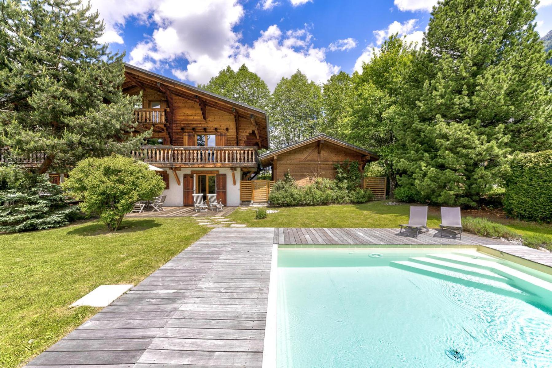 Chalet les Sauberands Chamonix Buitenkant foto