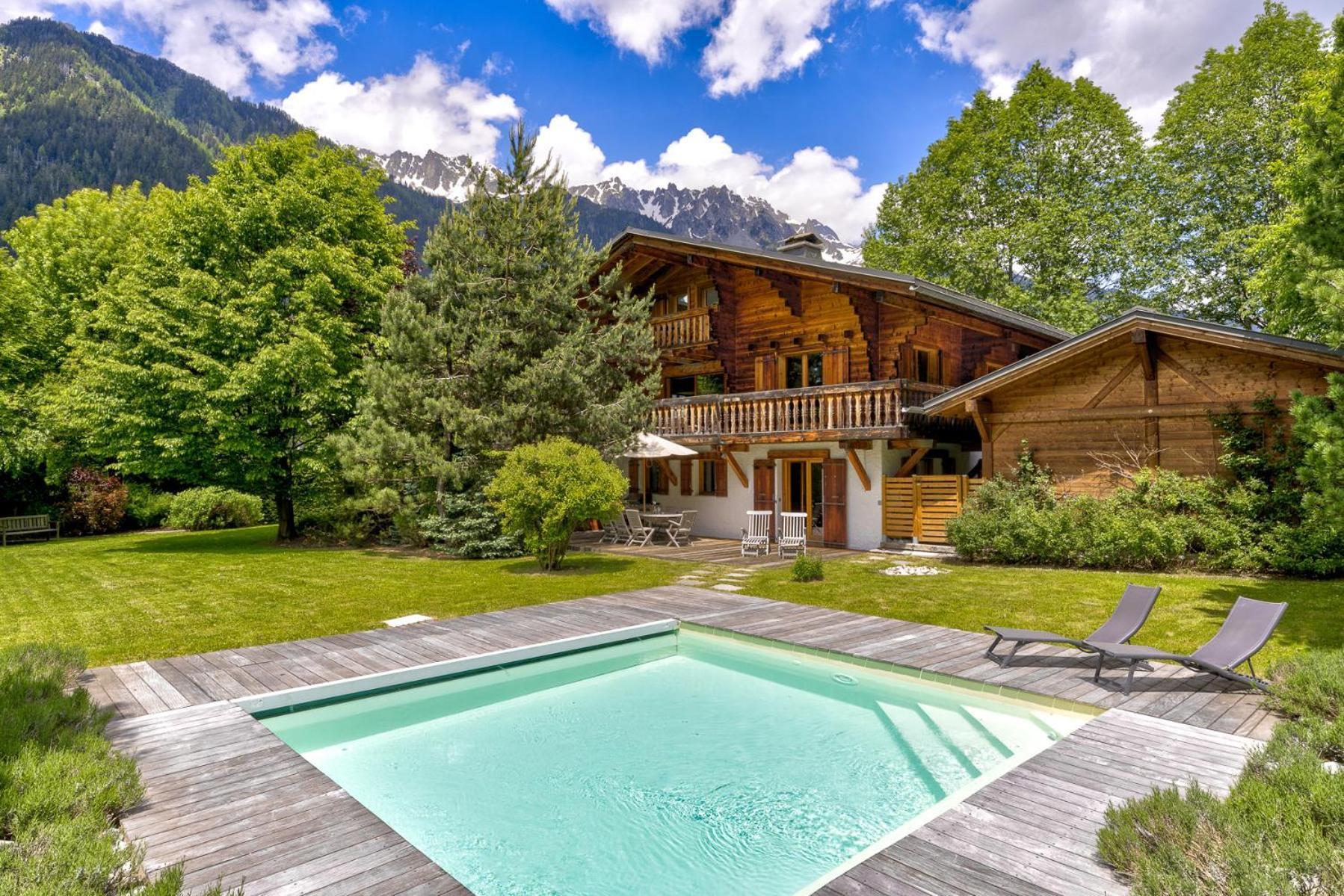Chalet les Sauberands Chamonix Buitenkant foto